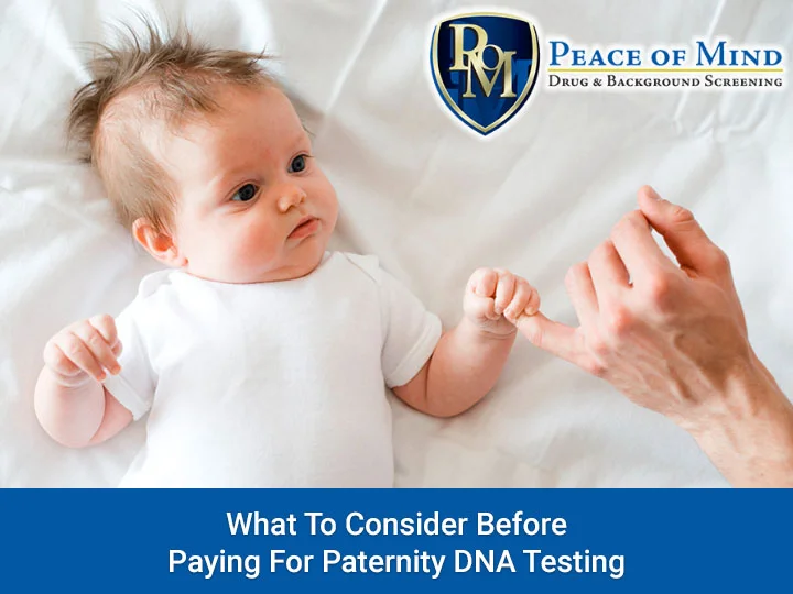 What To Consider Before Paying For Paternity DNA Testing