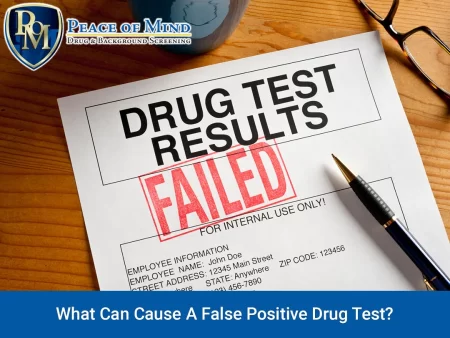 several reasons why a drug test may produce a false positive